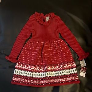NWT Tahari toddler Christmas dress.
